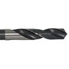 Drill America 37/64" Reduced Shank HSS Drill Bit 1/2" Shank 3-Flat Shank, Number of Flutes: 2 D/A3F37/64